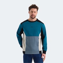 Slazenger VITALI Erkek  Petrol Sweatshirt