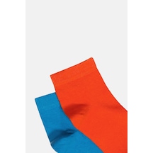 United Colors Of Benetton Benetton 2 Li Babet Çorap Bnt-b24093 Kırmızı