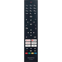 Huayu Kl Toshıba Ct-8564 Netflıx-youtube-prıme Vıdeo-google Play Tuşlu Lcd-led Tv Kumanda