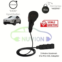 V2l 3'lü Elektrikli Araç Şarj Kablosu/ Volvo Marka İle Uyumlu Elektrikli Araç V2l-volvo Marka Araç