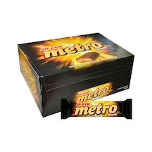 Ülker Metro Sütlü Karamel Çikolatalı Bar 24 x 36 G
