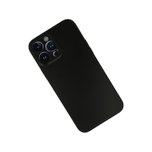 Apple iPhone Uyumlu  13 Pro Kılıf Pp Ultra İnce Kapak -  Siyah