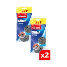 Vileda Çelik Bulaşık Teli 2 x 3'lü