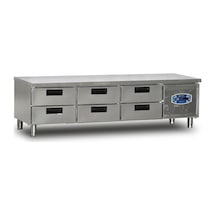 Dampak Cihaz Altı 6 Çekmeceli Buzdolabı 269 Litre 200 X 70 X 60 Cm