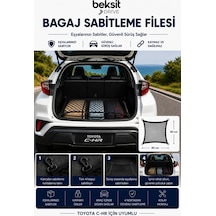 BEKSİT DRIVE Bagaj Sabitleme Filesi Toyota C-HR Uyumlu (60x80 cm)
