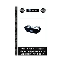 Özel Üretim Fitness Vücut Geliştirme Kadın Dips Kemer M Beden Çok Renkli