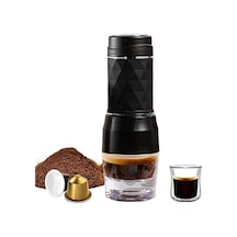 Cafelffe 3 In1 Taşınabilir Kahve Makinesi Sıcak/soğuk Su Manuel
