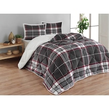 Merinos Comforter Çift Kişilik Yorgan Set Anna Gri 220 X 240 Gri