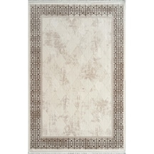 Royal Halı Kim Royal Kc06a Krem Vizon Akrilik Yumuşak Dokulu Modern Çerçeveli Halı