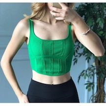 Dilvin 3793 Korse Top-koyu Yeşil-347 Koyu Yeşil