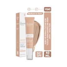 The Purest Solutions Kuru ve Karma Ciltler İçin Yoğun Nemlendirici BB Krem, SPF 50 + 40 ml – Orta / Koyu Ton