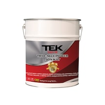 Tek Trıo-max Power Antikorozif Üç Özellikli Astarlı Antipaslı Yağlı Boya 2,5 Lt Gümüş