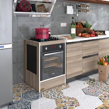 Kenzlife ankastre modülü kabini mangan3 crd fırın ocak dolabı
