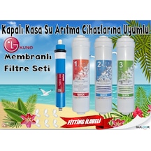 Su Arıtma Filtre Seti Inline Set Lg Mebran