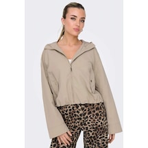 Only 15336162 Onlbealo Hood Jacket Cc Otw Kadın Ceket Humus