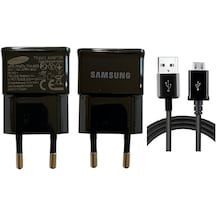 Senalstore Samsung Şarj Cihazı Aleti Ve Micro Usb Kablo - Gri Koyu