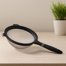 Tel Süzgeç 16 Cm 650 Ml Plastik Saplı Çok Renkli