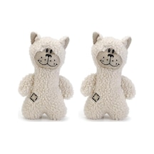 Köpek Oyuncağı Ayı, Peluş, Bej, 23x15x7,5cm 2 Paketi