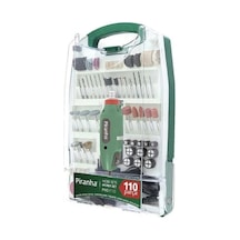Piranha Mini Matkap Gravür Seti Mini Drill Mini El Matkabı 110pc