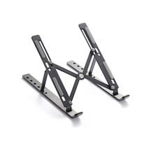 Idock N29-3 Katlanır Aluminyum Laptop Bilgisayar Standı - Siyah