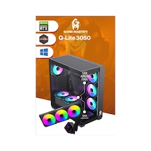 Game Master Qlite-3050 R5-5600 32 GB 512 GB M.2 SSD 6 GB RTX3050 Free Dos Masaüstü Oyuncu Bilgisayarı