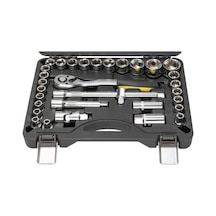 Nttools Ncset32 32 Parça 1/2 Altı Köşe Lokma Ve Yıldız Lokma Seti