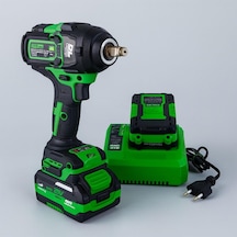 Akülü Somun Sıkma Makinesi 1100nm 21v 4.0ah Darbeli Güçlü Matkap Lokma Sökme Makinesi