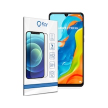 Huawei P30 Lite ile Uyumlu Tam Kaplayan Temperli Ekran Koruyucu Cam