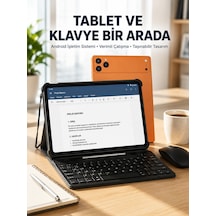 Android Tablet Klavye Kılıflı Dokunmatik Ekran Günlük Ve Profesyonel Kullanım - Lisinya Diğer
