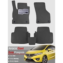 Honda Jazz Hatchback 2012-2014 Uyumlu Eva Paspas Tam Set Araca Özel,kolay Montaj 943