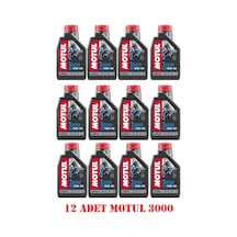 Motul 3000 10W - 40 4T Motosiklet Motor Yağı 12 x 1 L