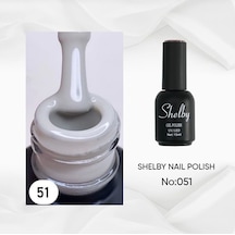 Shelby 15 Ml. 051 Gri Tonu Kalıcı Oje