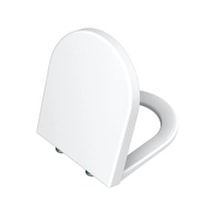 VitrA S50 Klozet Kapağı Duroplast, Üstten Sıkmalı Yavaş Kapanır, Metal Menteşeli, Beyaz