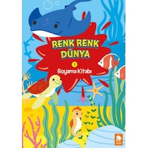 Renk Renk Dünya Boyama Kitabı 1 - Ezjı-727905
