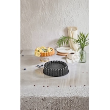 Haschef Safir Tart Kalıbı 26 Cm Siyah