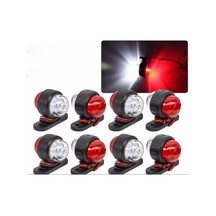 Ahmet Otomotiv 8 Adet Mini Takoz Köşe Aydınlatma Led Lamba Küçük 12v-24v