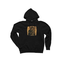 Batushka Panihida Siyah Kapşonlu Sweatshirt Hoodie Siyah
