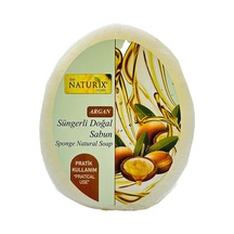 Naturix Doğal Argan Soap Peeling Etkili Argan Süngerli Sabun 150 G