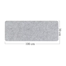 Mousepad Masa Üstü Koruyucu 3mm Keçe Klavye Pc Notebook Altı H