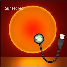 Zensaas41 Taşınabilir Usb Sunset Gün Batımı Ambiyans Işığı Lamba Zensaa56