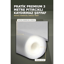 3 Metre Kalın Dokulu Şeffaf Raf Örtüsü Ve Tezgah Üstü Koruyucu Çok Amaçlı Mat Acı Kahverengi