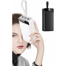 50.000 Mah Powerbank Turbo Hızlı Led Göstergeli Android İos Uyumlu Taşınabilir Askılı Çok Renkli 84448614