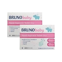Bruno Baby Nazal Aspiratör Yedek Ucu, 2 Adet