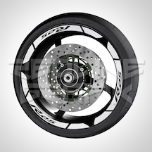 YAMAHA R25 REFLEKTİF JANT ŞERİDİ GÜMÜŞ BEYAZ