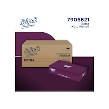 Selpak Professional Extra Kutu Mendil 21 X 18 Cm 80 Yaprak X 24 Adet