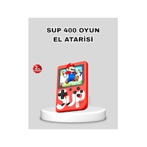 Sup Retro El Konsolu 500 Oyun 2 Lu 3 İnç Ekran Taşınabilir Şarjlı Atari - Hs08379654-5326 Renkli