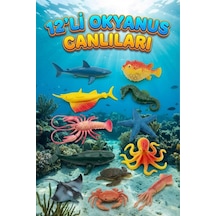Craftivio 2'li Okyanus Deniz Canlıları Figür Seti Mini Boy / Eğitici Hayvan Oyuncakları / Banyo Oyuncakları Hayvanlar