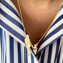 Simurg Jewellery Anneler Kız Gümüş Kolye