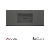 Realstone Flatstone Etajerli Granit Lavabo 100 50 Cm Gri