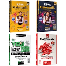 Yediiklim 2026 Kpss Atölye Serisi Matematik Konu Soru Deneme Yedi Adımda Problemler Seti 4 Kitap